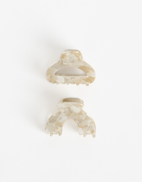 Broches Sets Acrilico Set De Broches Acrílicos - Combinacion Bicolor