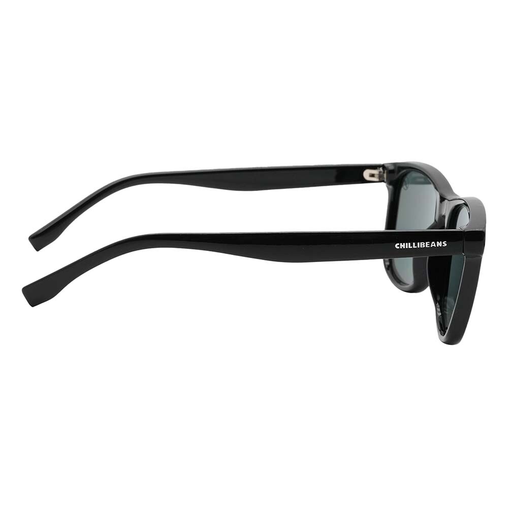 Lentes De Sol De Policarbonato Bossa Nova Chilli Beans Verde/Negro