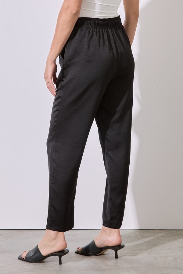 Pantalon Satén NEGRO