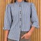 Camisa Carlita Volados Raya Azul 2