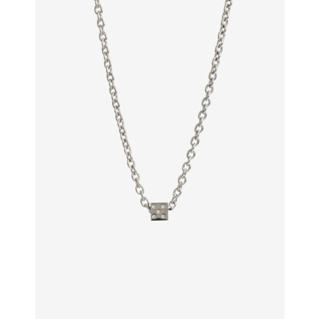 Collar De Acero Men´s Collection Plateado