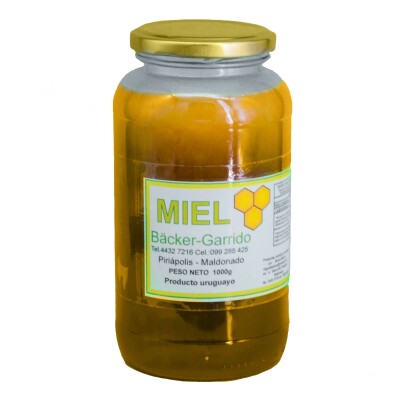 Miel Backer Vidrio 1kg. Miel Backer Vidrio 1kg.