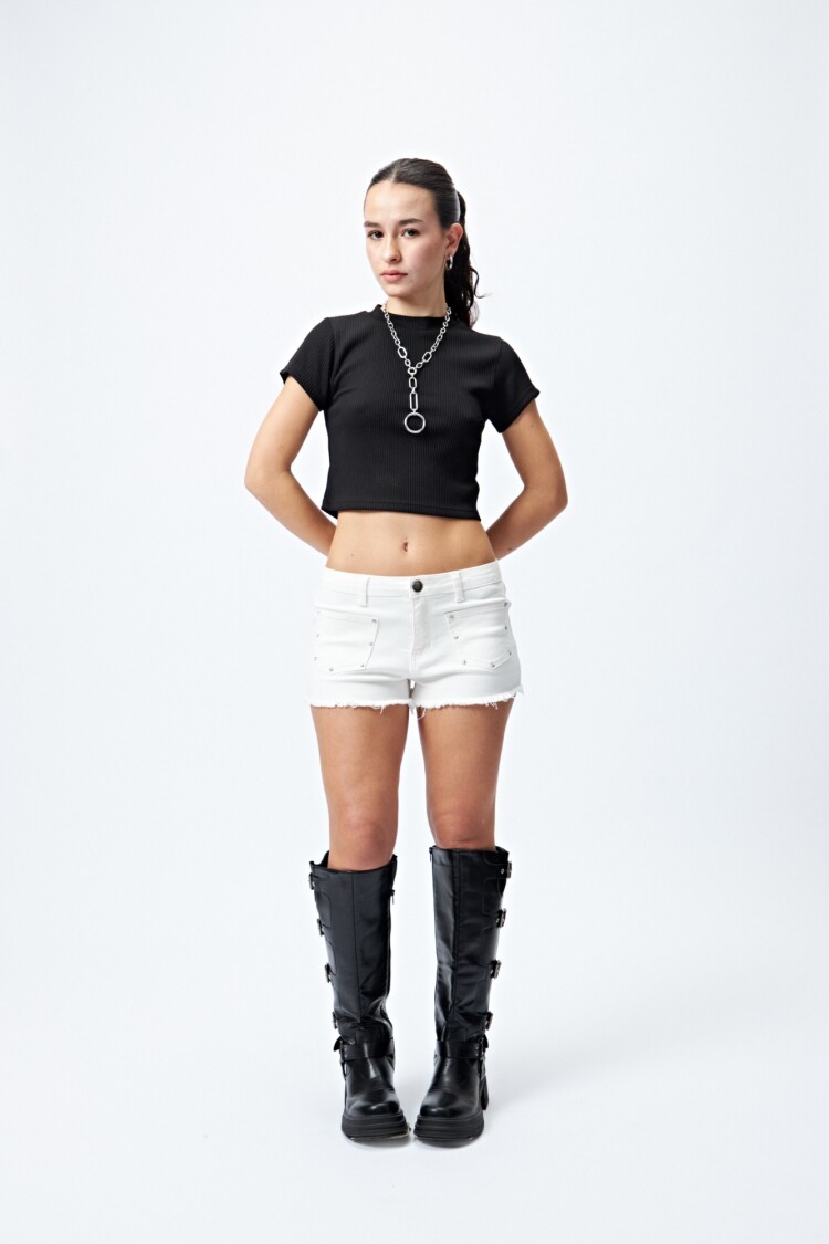 REMERA TODD Negro