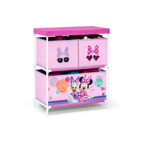 Juego de dormitorio de 3 piezas de Minnie Mouse para niños Rosado