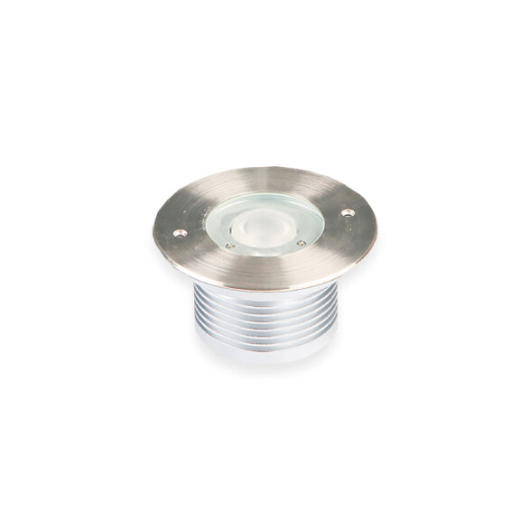 Luminaria de embutir piso LED 24W cálida IP67 Ø168 TP0608