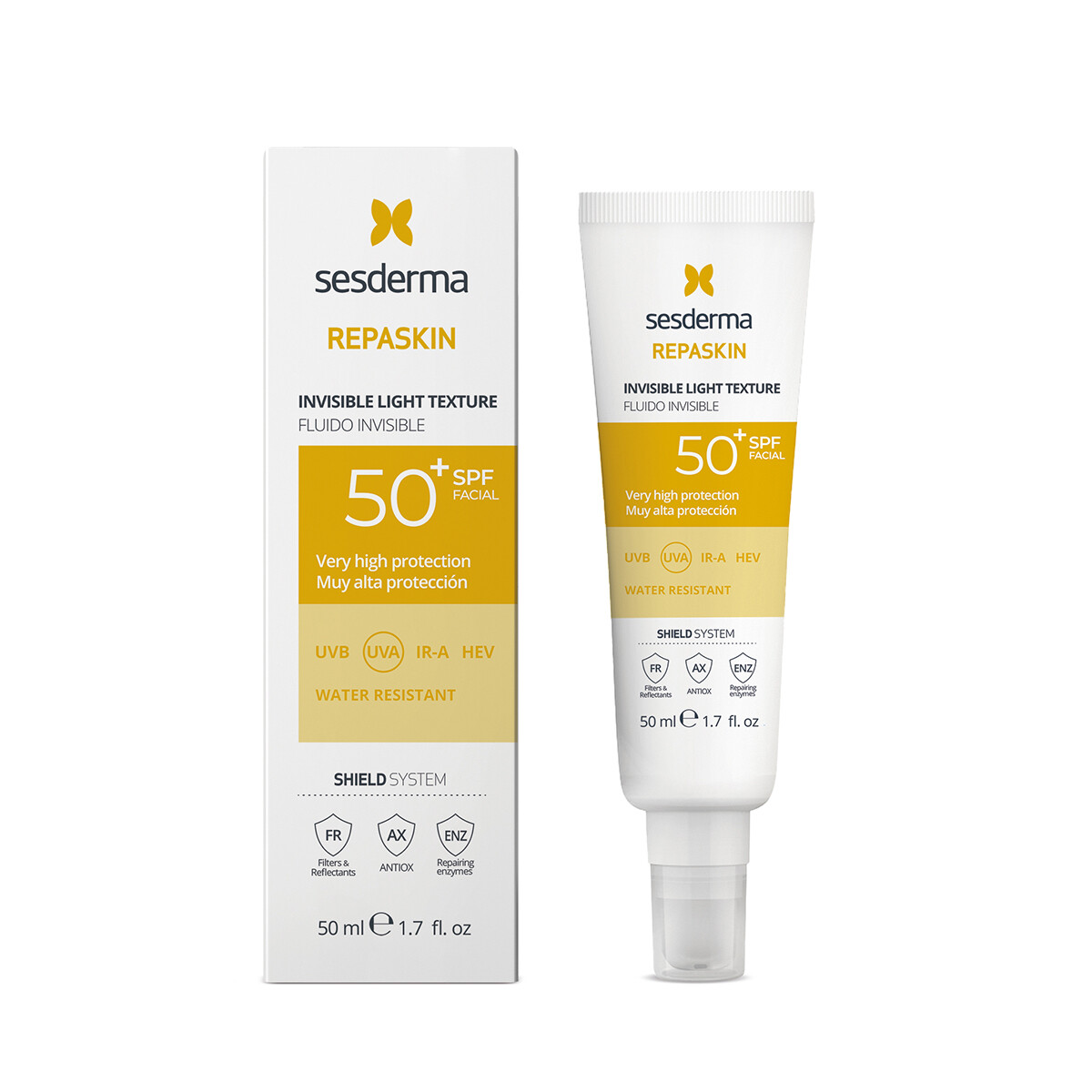 SESDERMA REPASKIN FLUIDO IN SPF 50 X 50 