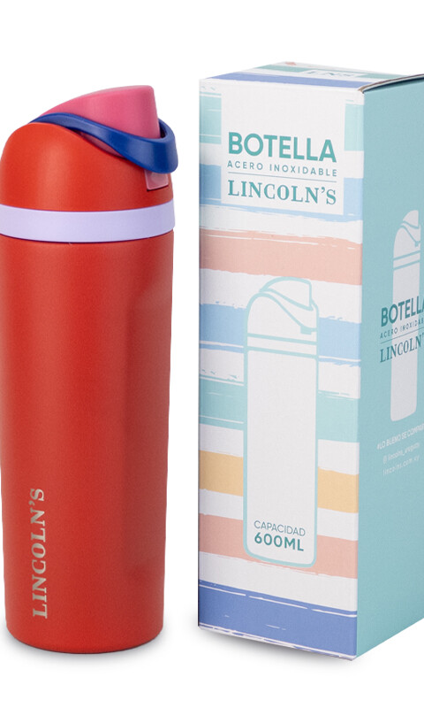 BOTELLA AMAZONA ROJO