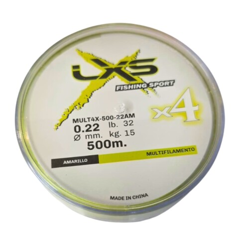 Multifilamento LXS Fishing Sport Medida 0.22mm