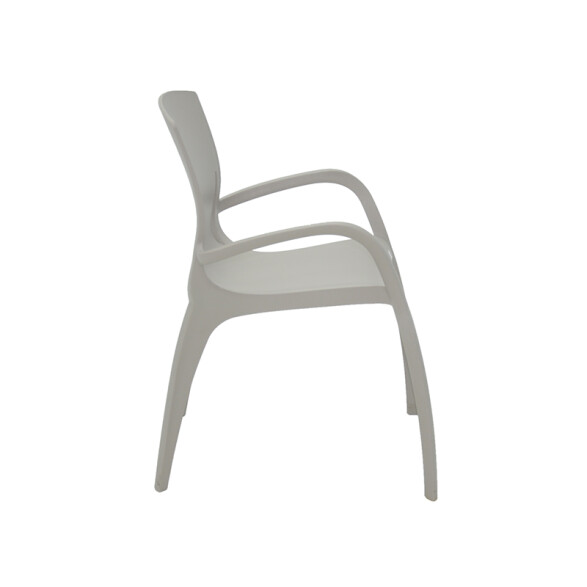 Silla apilable gamuza para jardín "CLARICE" -TRAMONTINA TD0695