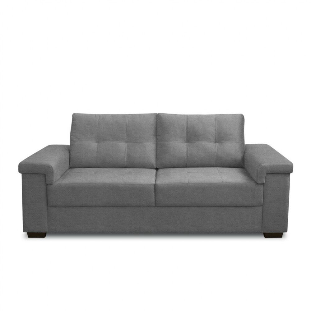 Sillón 3 Cuerpos en tela de Lino - Palazio Gris