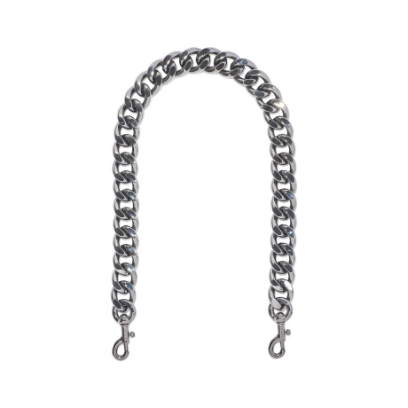 MARC JACOBS - THE CHAINLINK SHOULDER STRAP Carbón