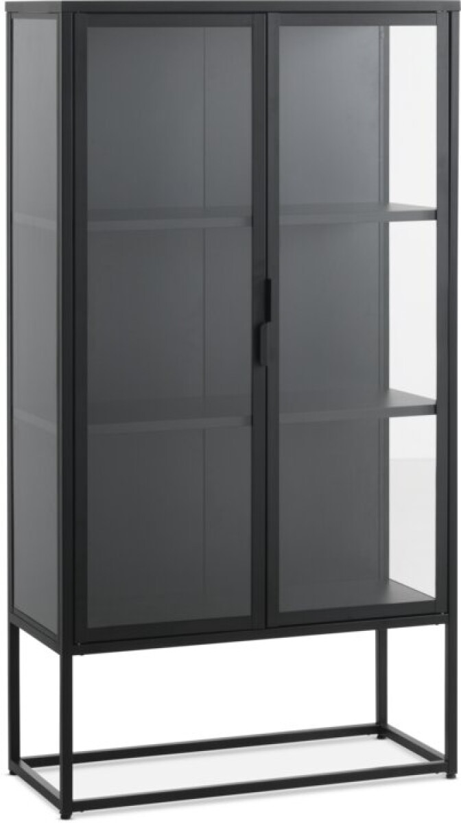 Vitrina VIRUM 2 puertas negro 