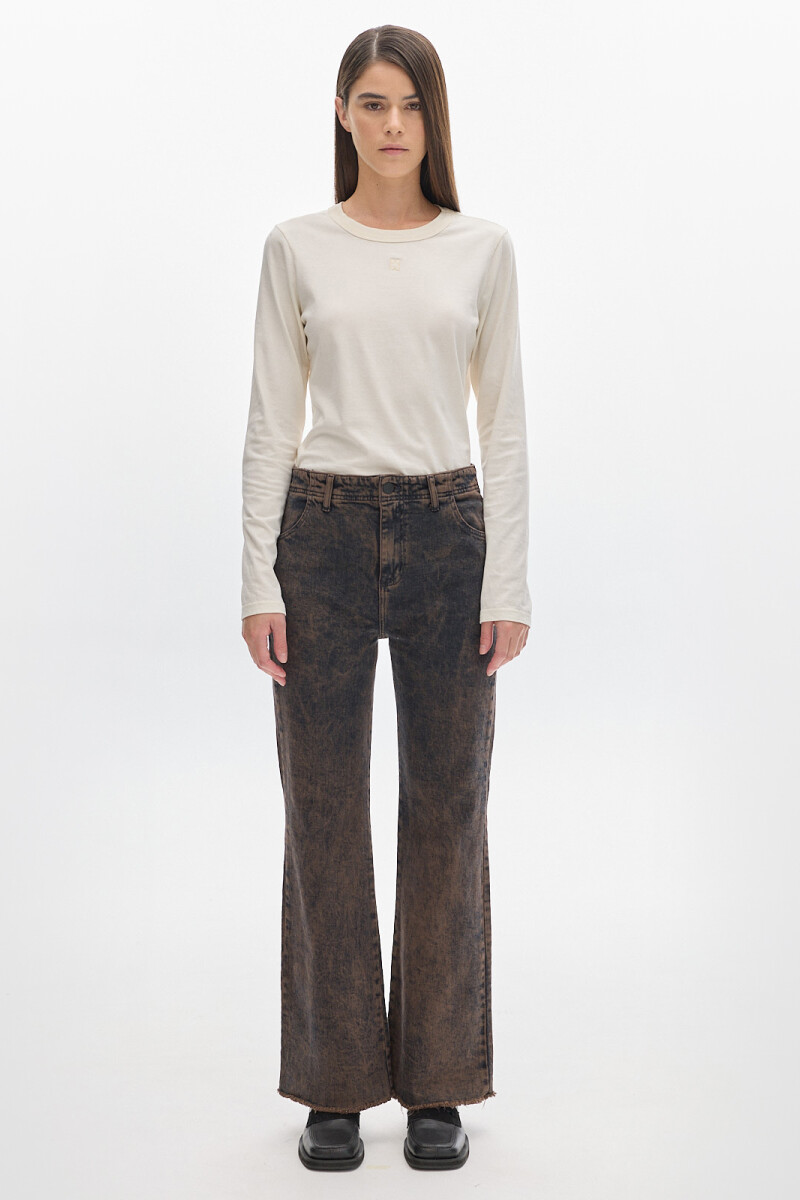 Jean Vaquero Washed Brown