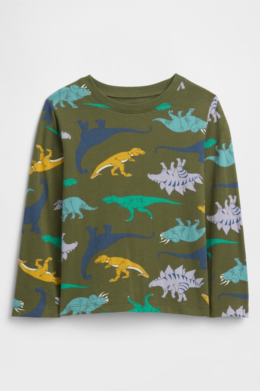 Remera Gràfico Toddler Niño Army Jacket Green