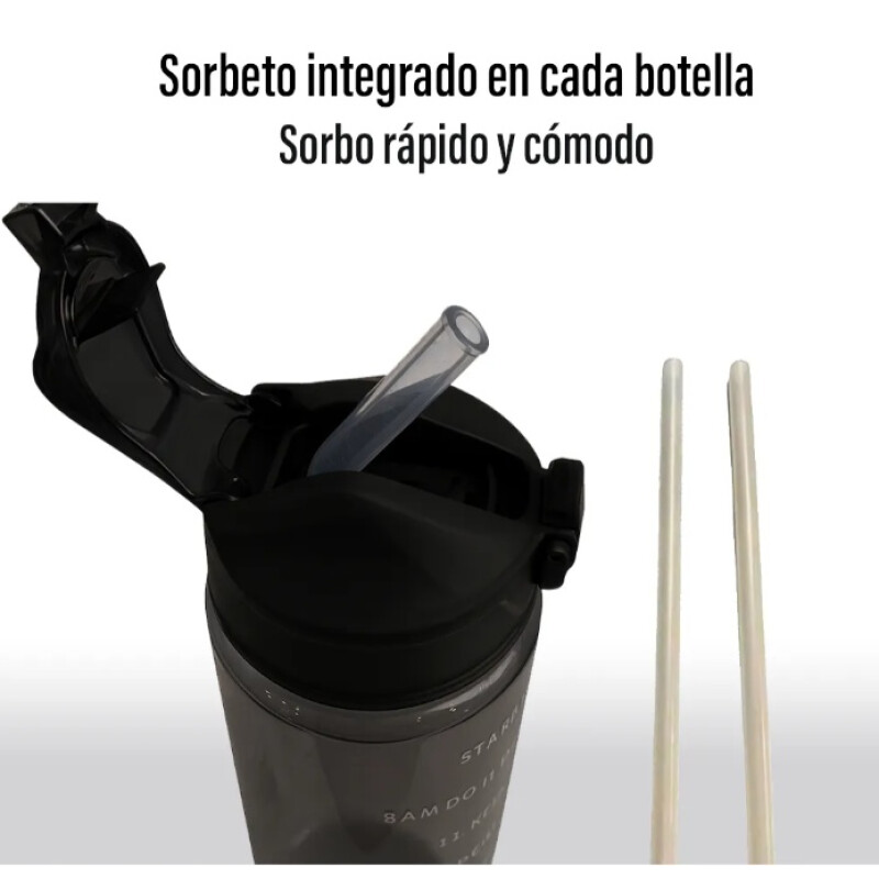 Set 3 Botellas Caramañola Deportivas Motivacionales Set 3 Botellas Caramañola Deportivas Motivacionales