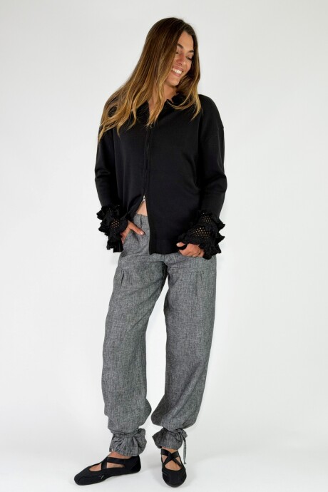 SACO LUMIA Negro