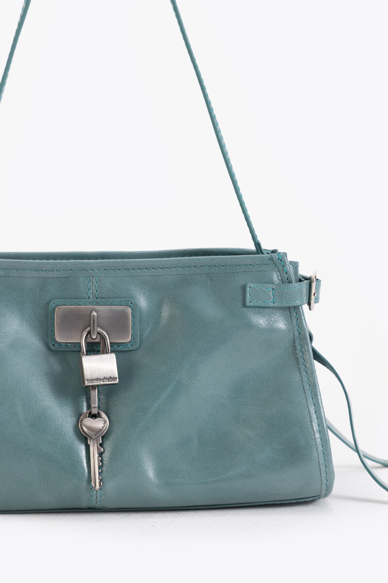 BANDOLERA KATE Celeste