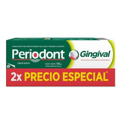 Perio.Gingivitis 90 X2 Pack Especial Perio.Gingivitis 90 X2 Pack Especial