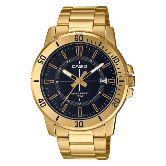 Reloj CASIO MTPVD01G-1CVUDF en Acero Dorado Esfera 45mm 0