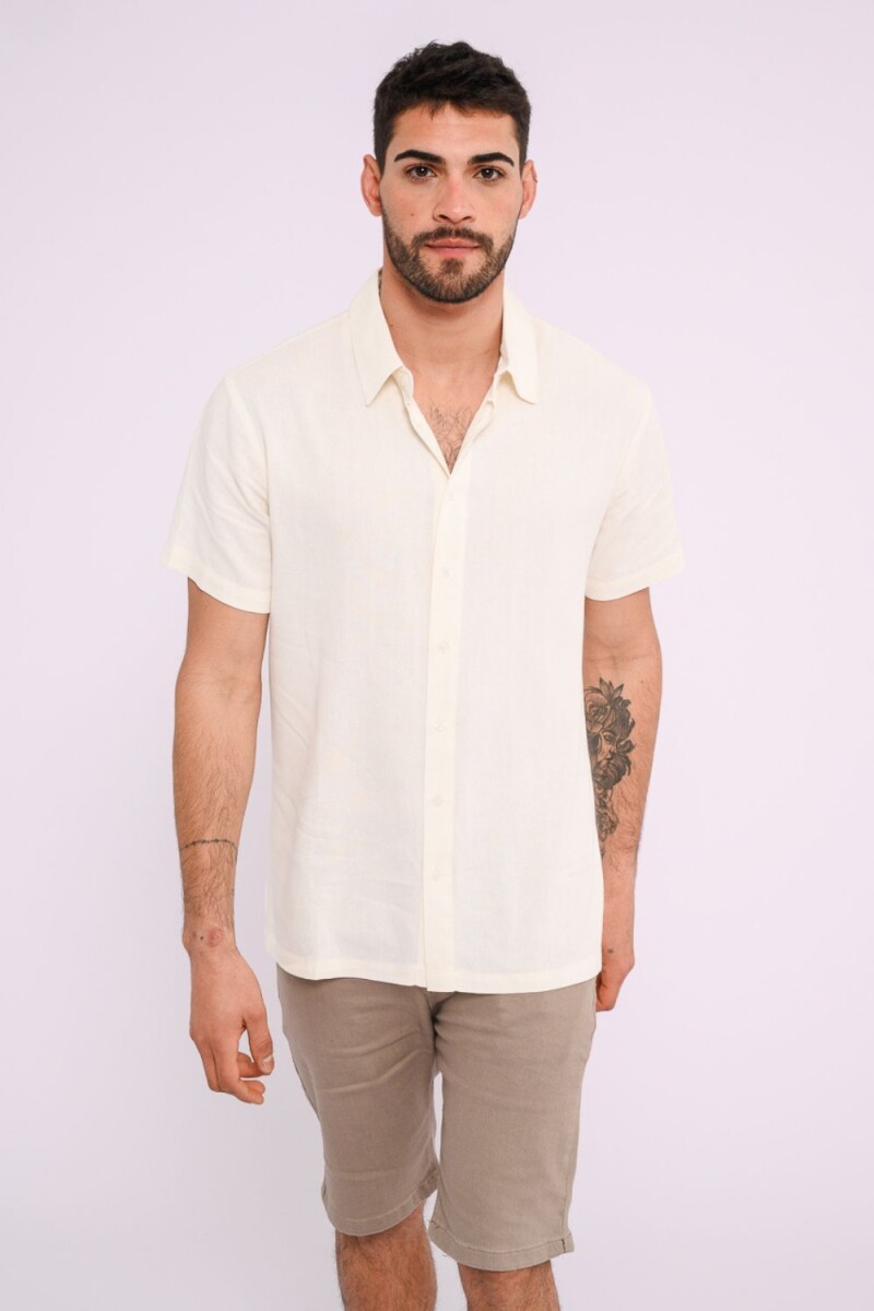 Camisa manga corta Crudo