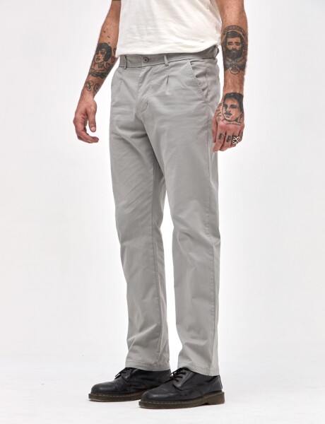 Pantalón cargo Owen I26 Gris perla