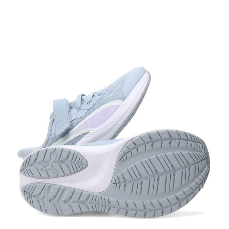 Championes de Niños Puma Skyrocket 2 Blaze Fade Ac+Ps Celeste - Lila