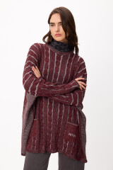 Sweater Oceano Bordeaux/Gris