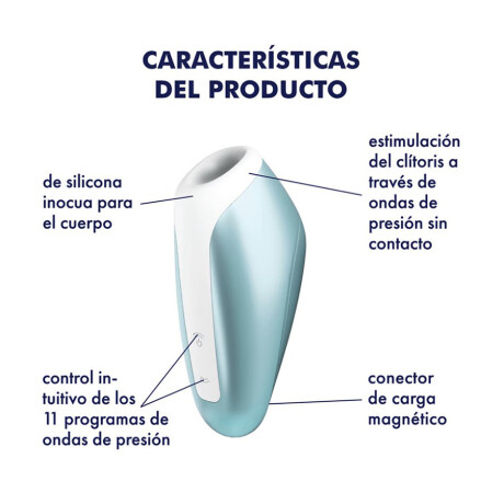 Satisfyer Love Breeze Air Pulse Estimulador Azul Satisfyer Love Breeze Air Pulse Estimulador Azul