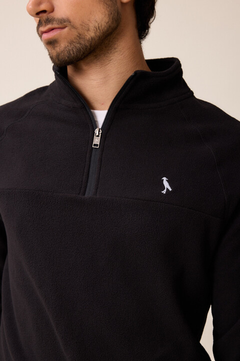 SWEATER M/C RANIM POLANCO Negro