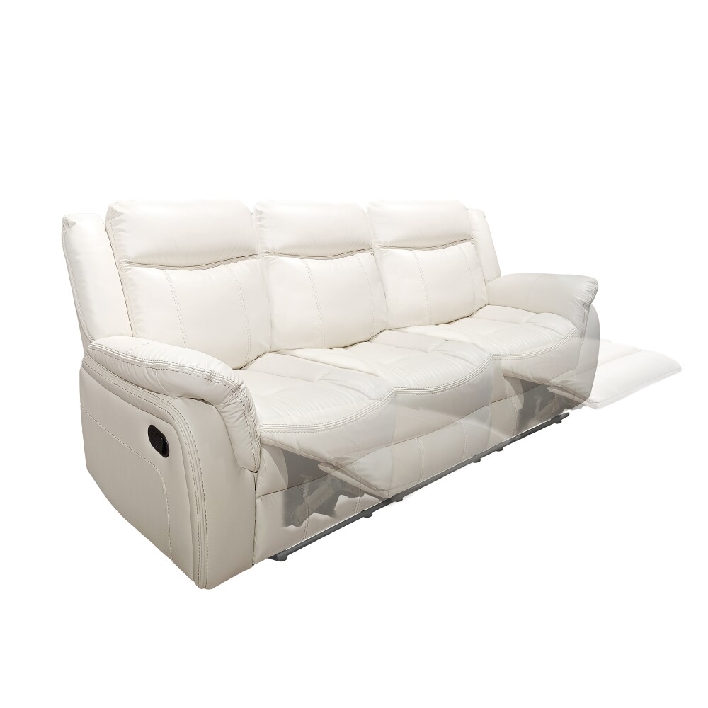 Sofá Recliner 3 Cuerpos - Royal Crema