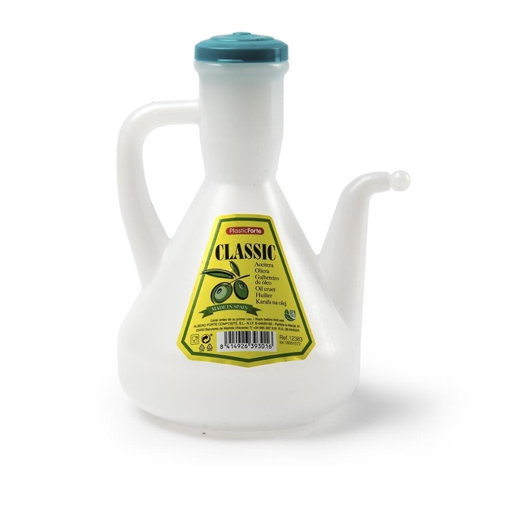 Aceitera Classic Blanca con Pico Vertedor y Tapa ACEITERA CLASSIC /12383