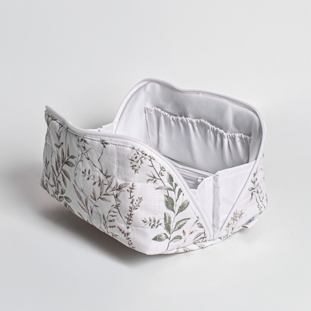 Necessaire Fiore Col. Bea Floral Aves Rosa