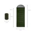 Sobre Saco Bolsa Dormir 2 M Capucha Aislante Camping Caza IMBACK Color Verde Sobre Saco Bolsa Dormir 2 M Capucha Aislante Camping Caza IMBACK Color Verde