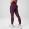 Leggings Booty Scrunch PureLuxe V-Back Mujer Oxblood
