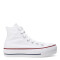 Championes Unisex Converse Chuck Taylor All Star Hi Blanco - Rojo - Azul