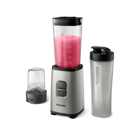 Minilicuadora Philips HR2604/80 Gris Inox/Negro