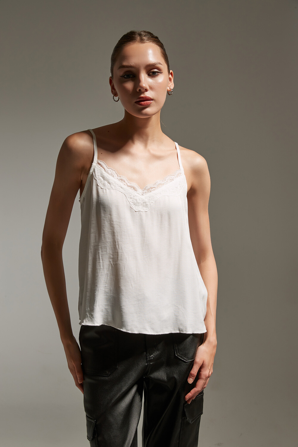 Musculosa Esqueiara Marfil / Off White