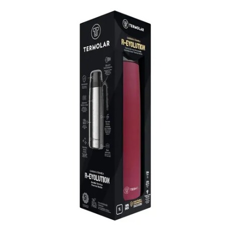 Termo Revolution Termolar 1L Inoxidable BORDO