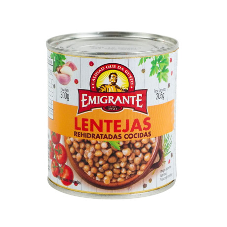 LENTEJAS EMIGRANTE LATA 350G LENTEJAS EMIGRANTE LATA 350G