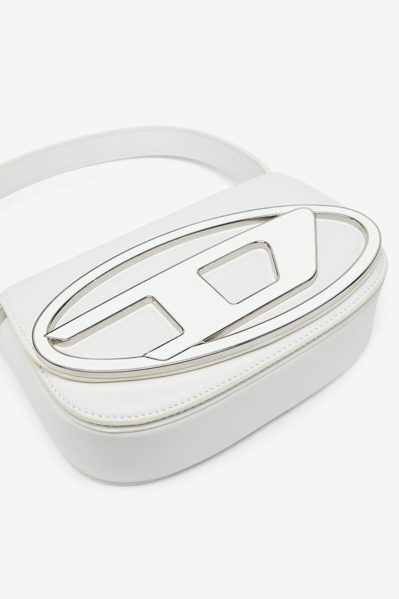 BOLSO 1DR TEJIDO BRILLANTE Blanco