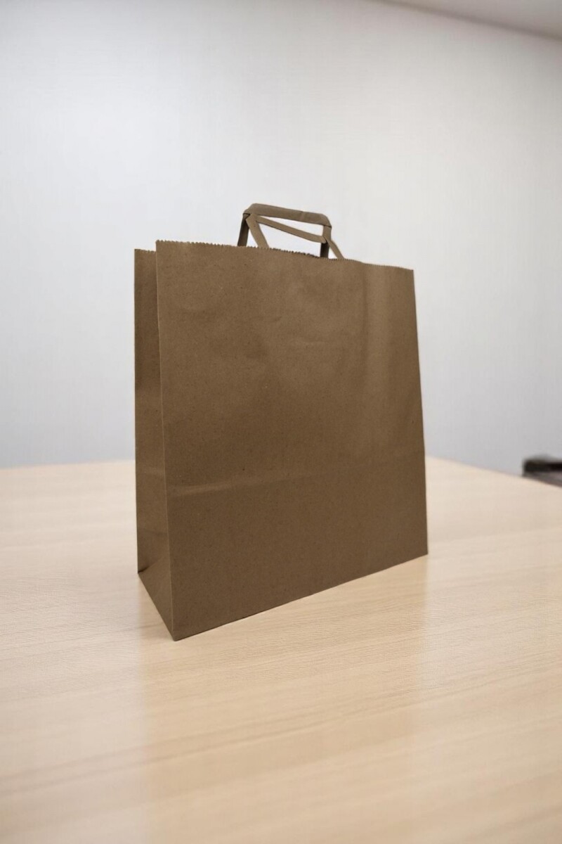 Bolsa lisa acuario 30x12x32 cm - MADERA 