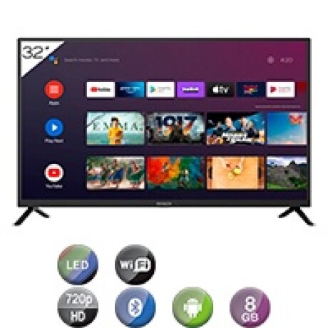 Smart Tv Aiwa Aw32b4sm 32'' Led 720p 60hz Isdbt Android Smart Tv Aiwa Aw32b4sm 32'' Led 720p 60hz Isdbt Android