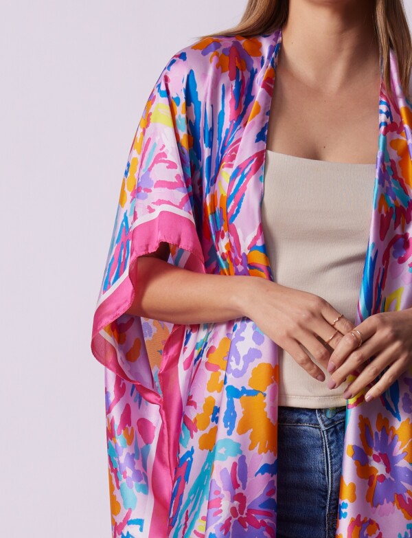 Kimono Printed ROSA/MULTI