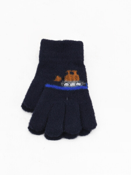 GUANTES INFANTILES TRACTOR AZUL
