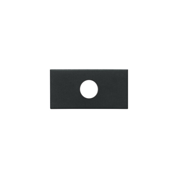 Módulo pasa cable Presta negro C51408N