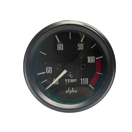 INSTRUMENTO RELOJ MEDIDOR - TEMPERATURA AGUA 52MM MECANICO CABLE 1.80 MTS ALPHA INSTRUMENTO RELOJ MEDIDOR - TEMPERATURA AGUA 52MM MECANICO CABLE 1.80 MTS ALPHA