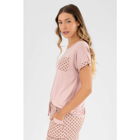Solange pijama Rosa antique