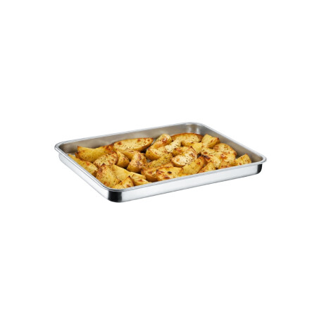 Asadera Rectangular de Acero Inoxidable 50 x 40 cm Asadera Rectangular de Acero Inoxidable 50 x 40 cm