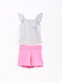 CONJUNTO BEBA AMOUR GRIS MELANGE M