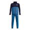 UA CB Knit Track Suit-BLU BLK-001